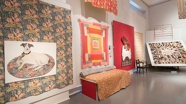 welsh quilt party exhibition